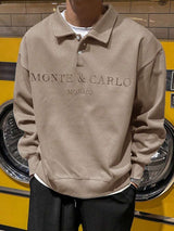Felpa Montecarlo con colletto