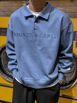 Felpa Montecarlo con colletto